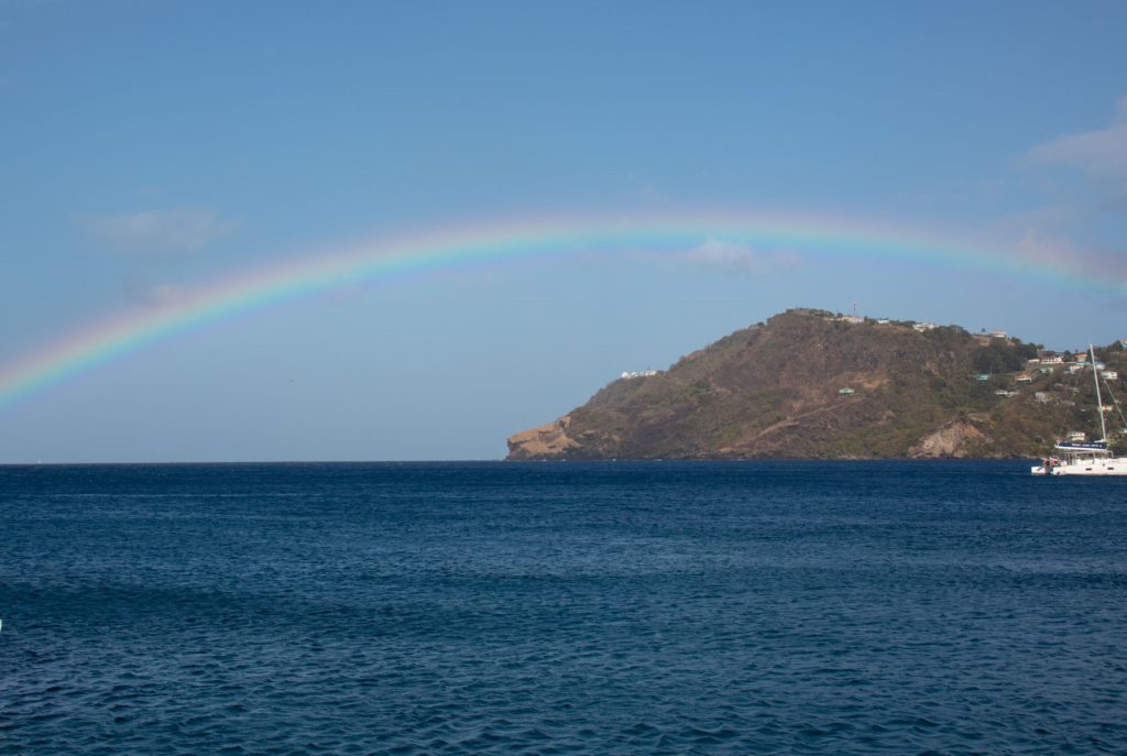 St. Vincent and Grenadines rainbow