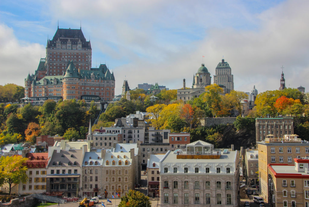 Quebec City Canada Skyline