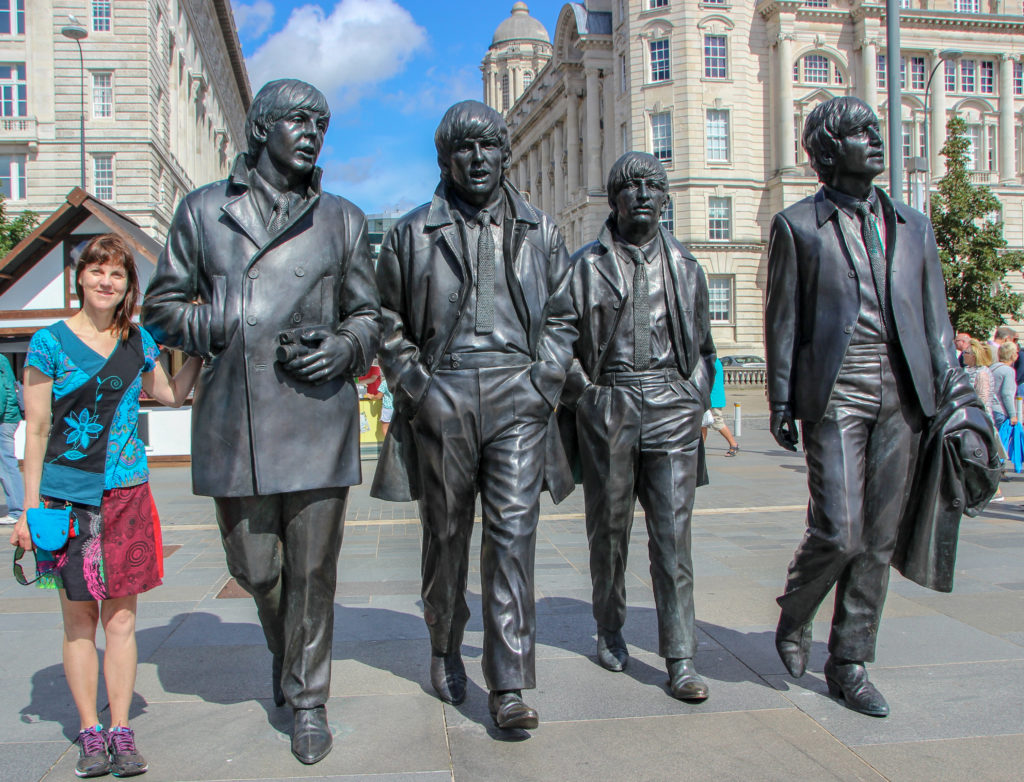 Beatles Statue Liverpool England