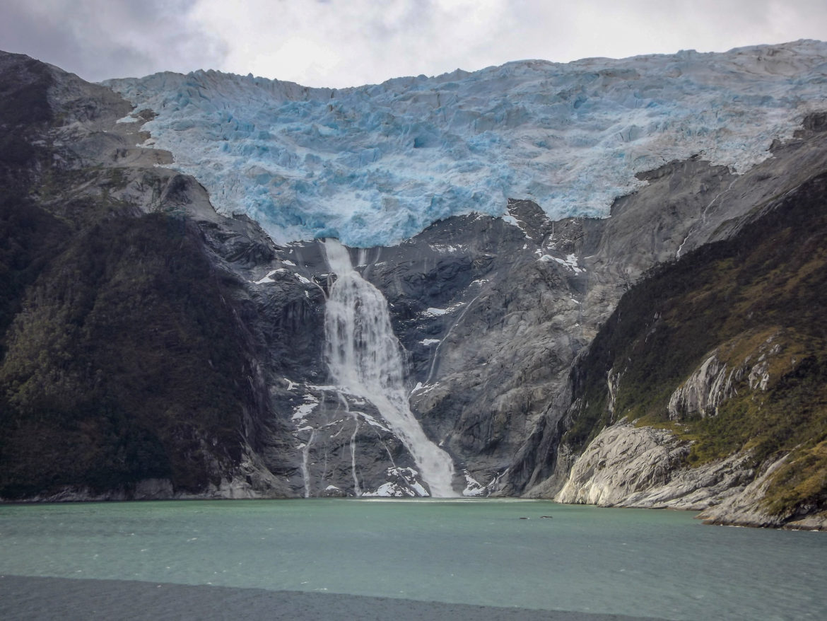 Espana Glacier Chile Fjords Espana Glacier