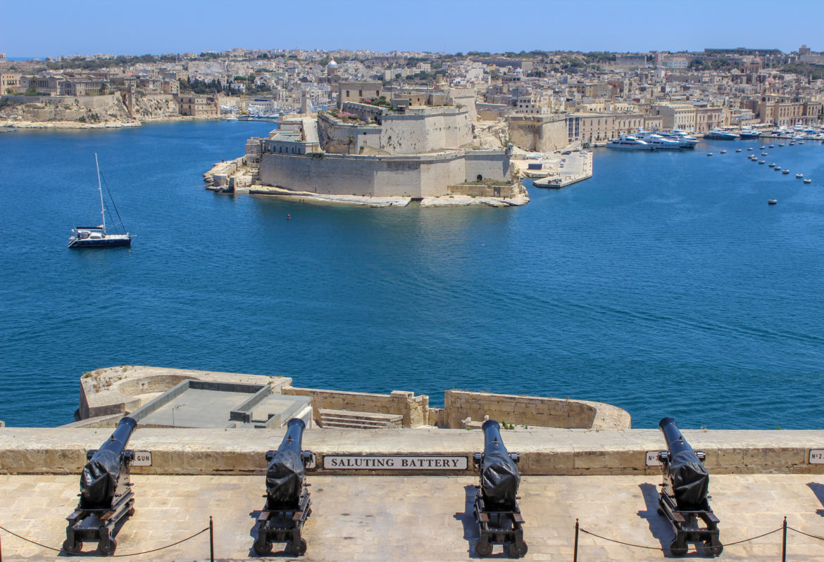 IMG_0469 Valletta Malta Saluting Battery