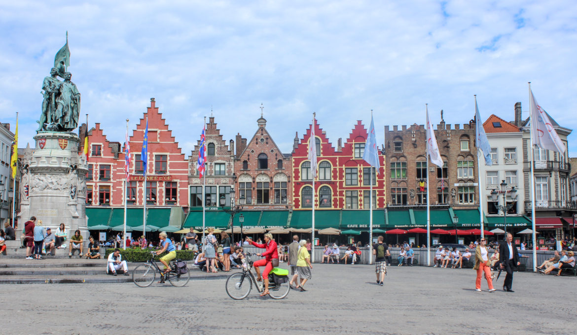 Market Square Bruges Belgium Market Square