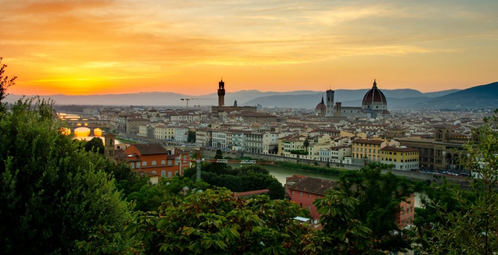 Florence Italy cityscape