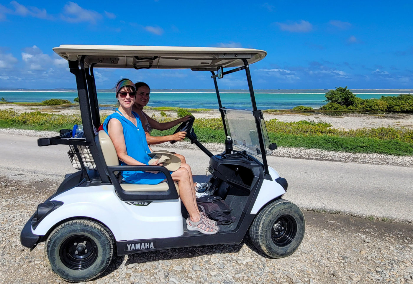 Beautiful Bonaire South Tour on a Golf Cart to 10 Places of Interest and Snorkeling