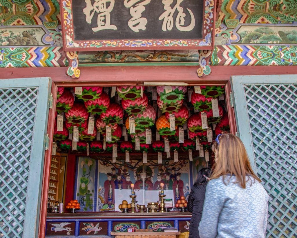 Buddhist Temple in Busan, South Korea