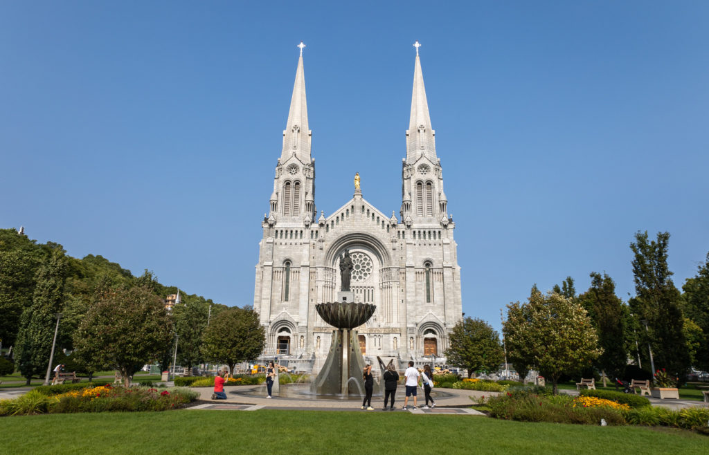 Shrine of Sainte Anne De Breaupre in Quebec, Canada