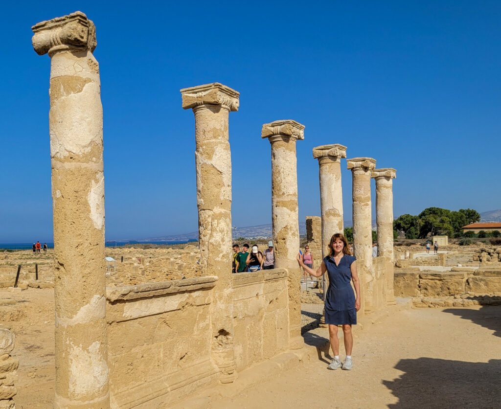 Paphos Archeological Site Cyprus