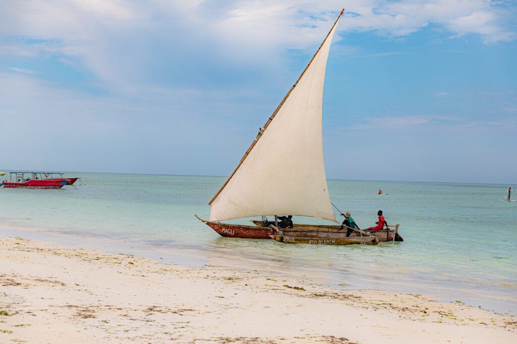 Dhow boat Zanzibar
