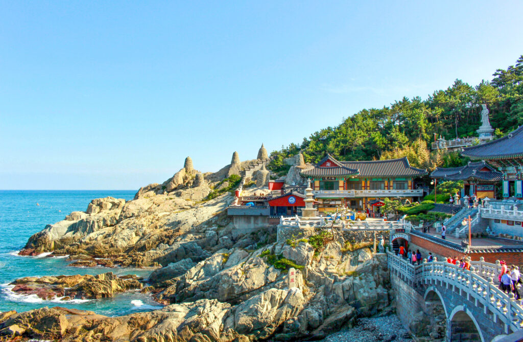 Buddhist Temple Busan South Korea