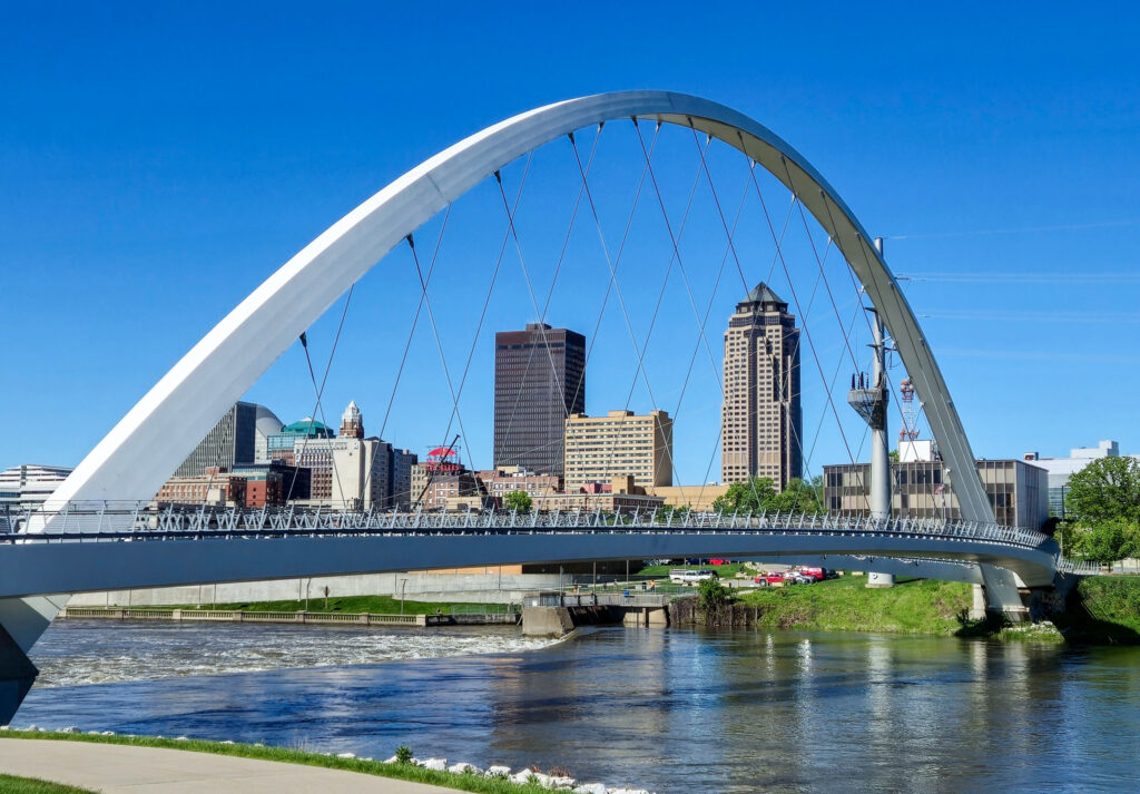 Iowa Women of Achievement Bridge Des Moines