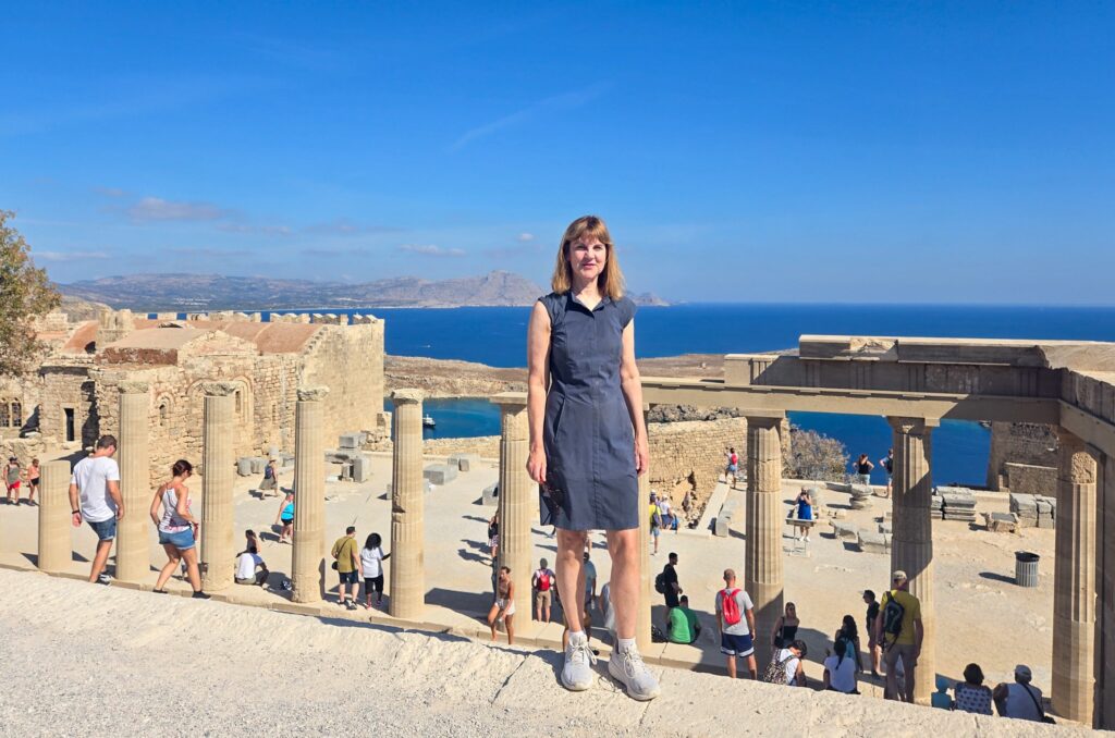 Acropolis of Lindos, Rhodes, Greece