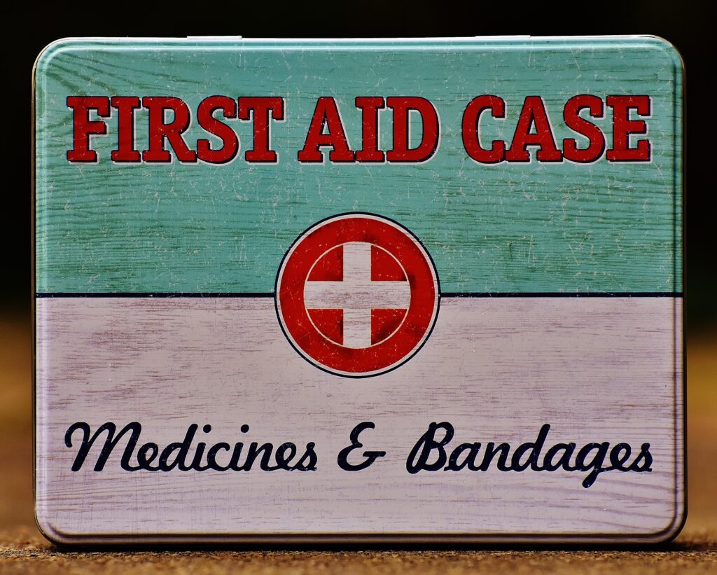first aid kit