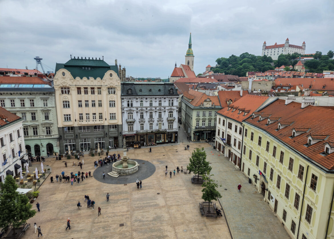 Bratislava Slovakia Main Square