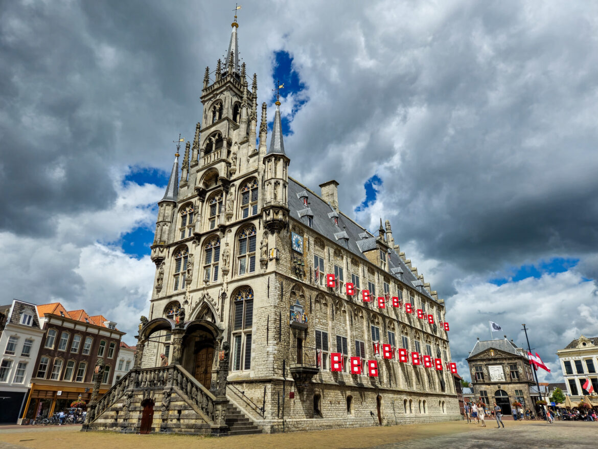 Old City Hall or Stadhuis Gouda Netherlands