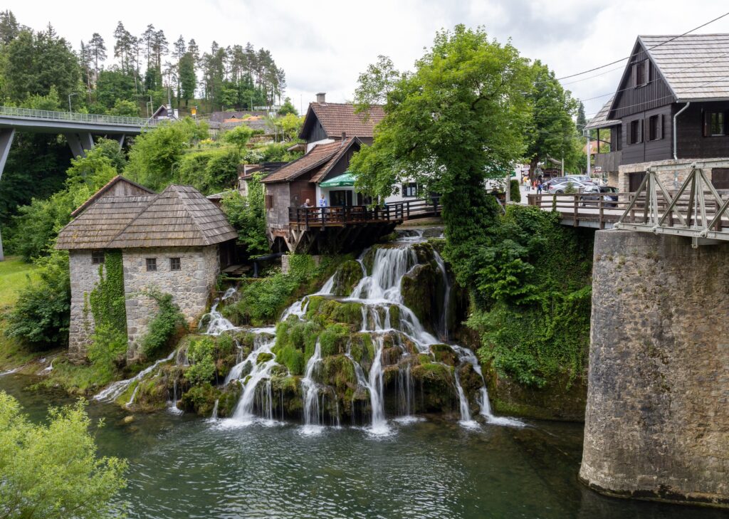 Rastoke waterfalls